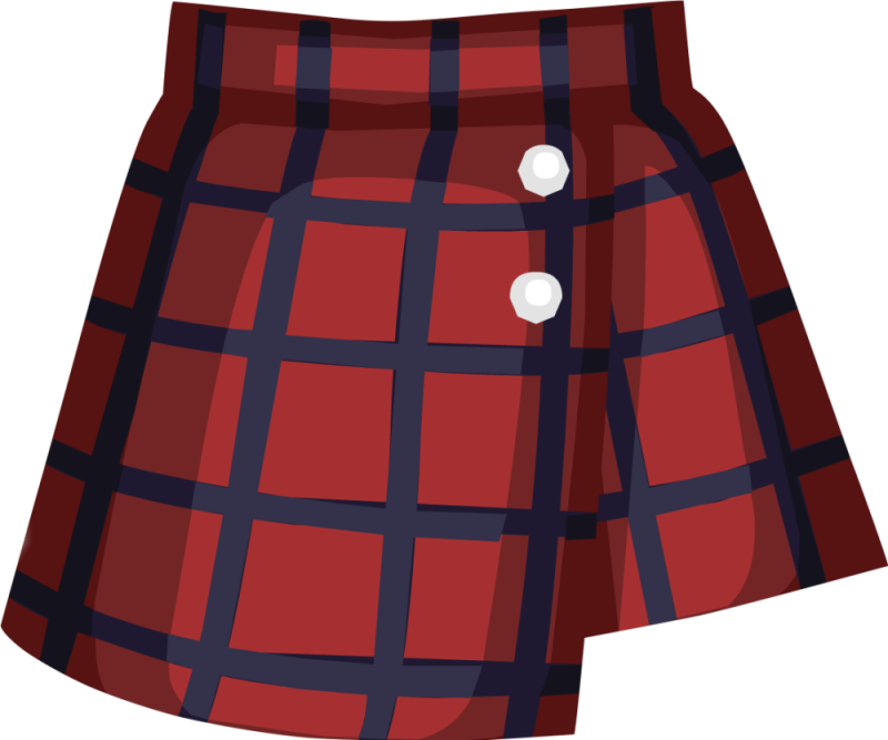 Юбка без фона