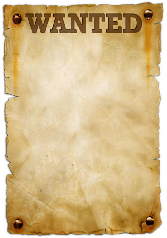 Плакат разыскивается