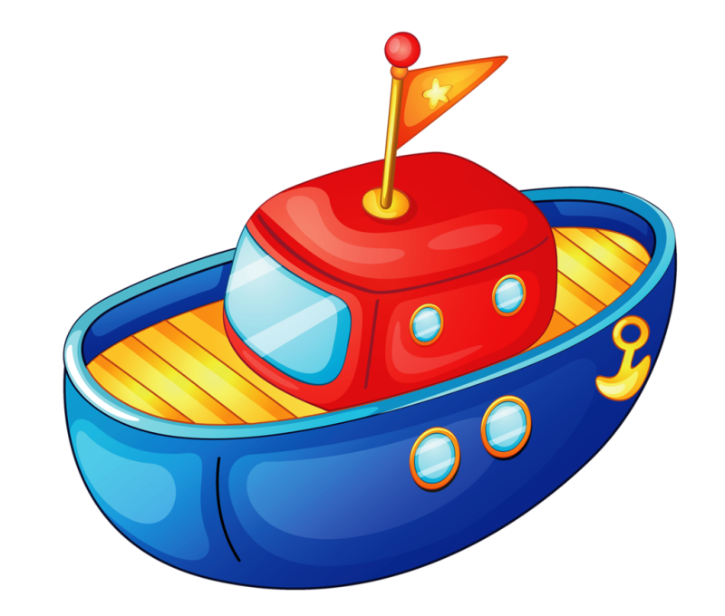 Кораблик мультяшный