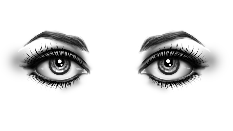 Глаза рисунок