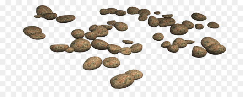 Булыжник на прозрачном фоне