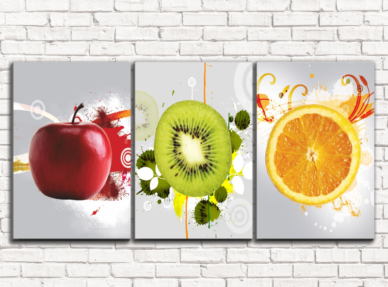 Стильные картины на кухню