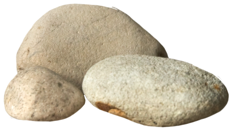 Камни валуны на белом фоне