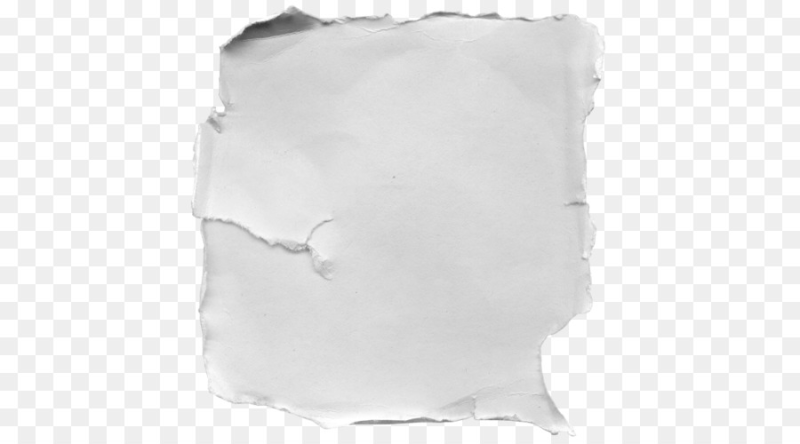 Рваный белый лист