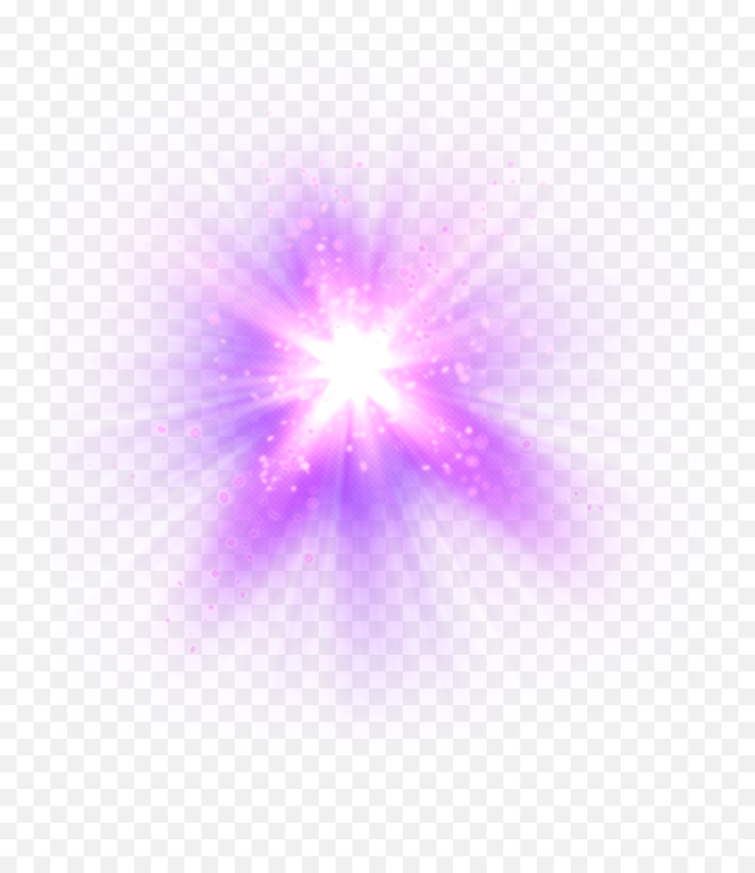 Фиолетовое сияние без фона