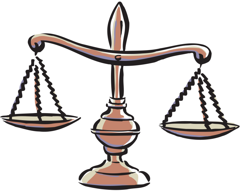 Весы на прозрачном фоне