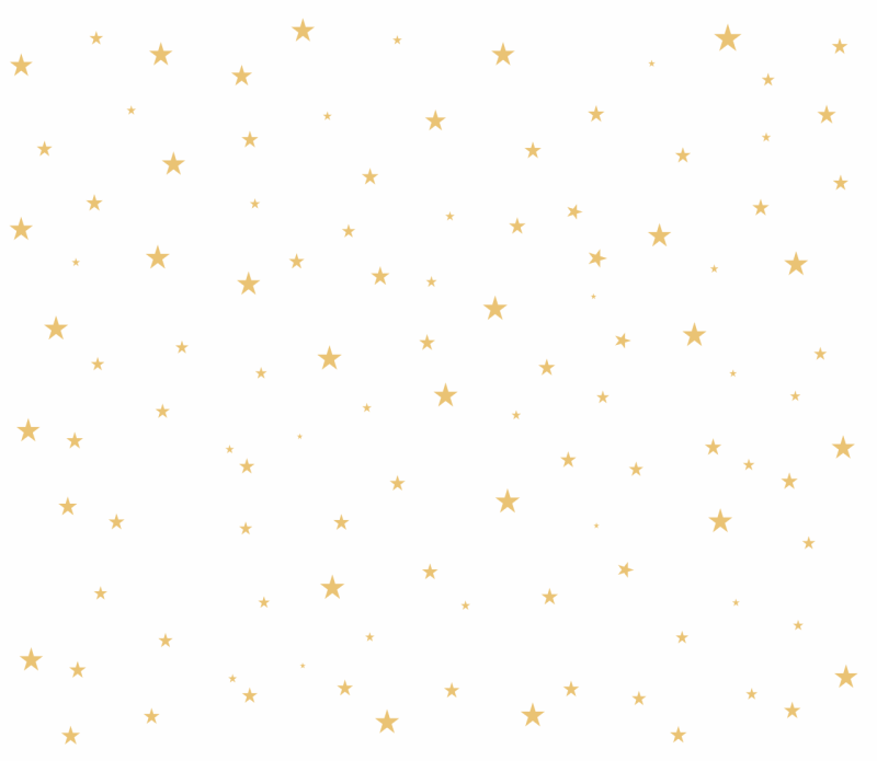 Белый фон с золотистыми звездами