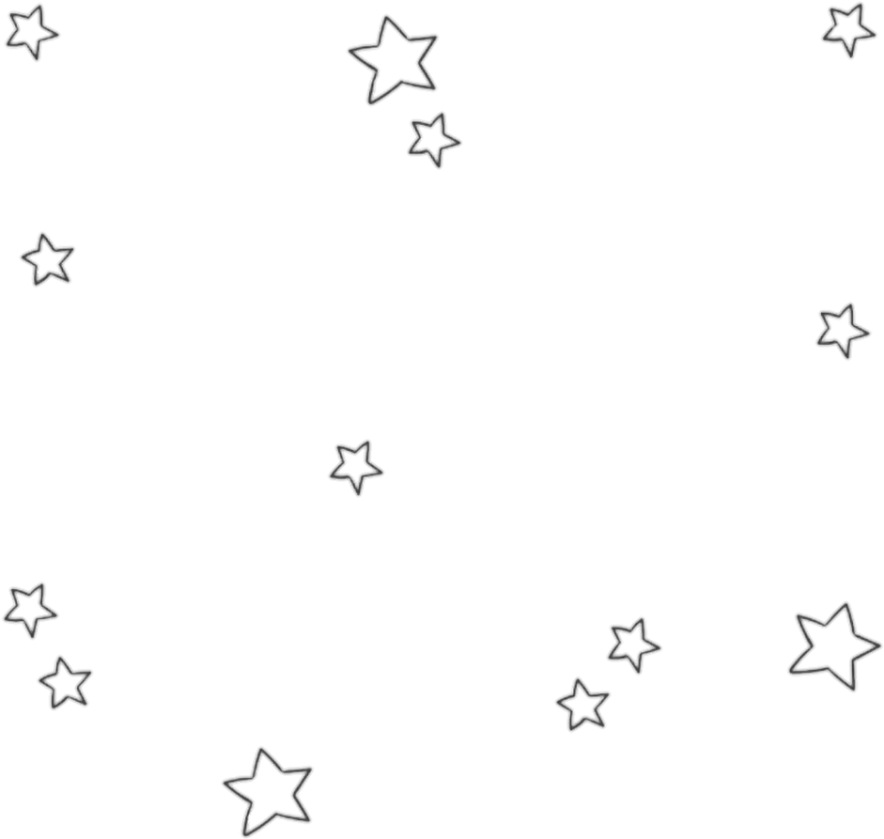 Белые звездочки на прозрачном фоне