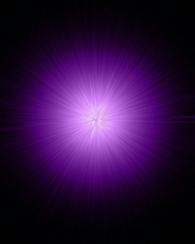 Фиолетовая вспышка