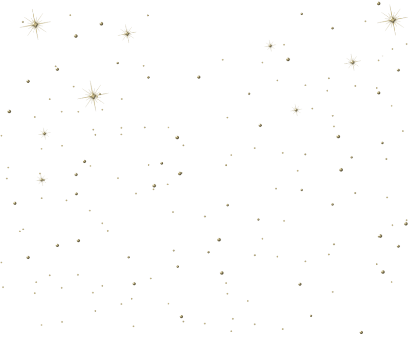 Небесные звезды на прозрачном фоне