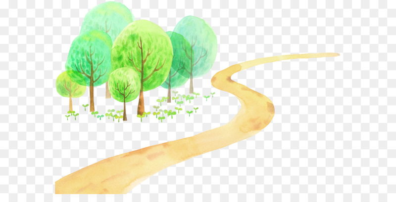 Тропинка без фона