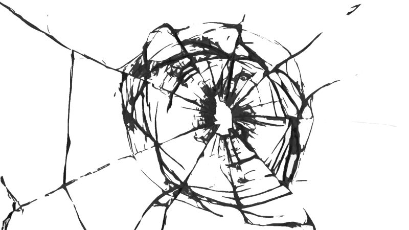 Треснутое стекло