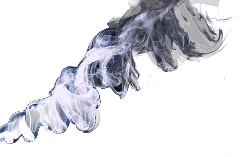 Дым без фона