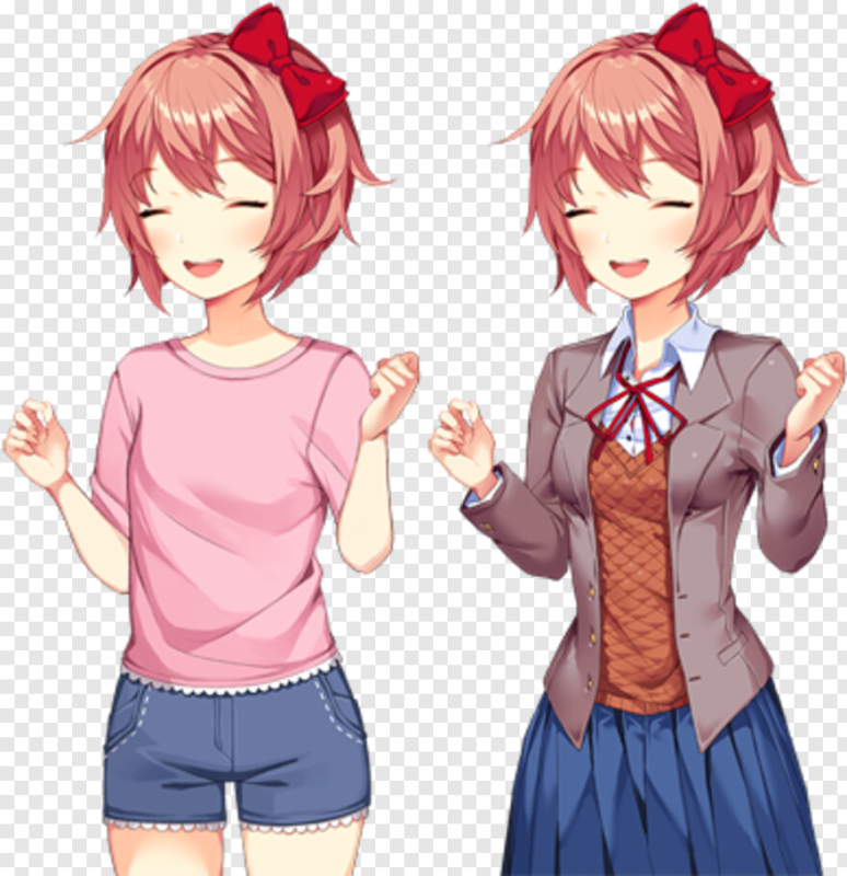 Сайори Doki Doki спрайты