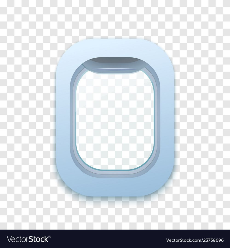 Окно самолета рамка