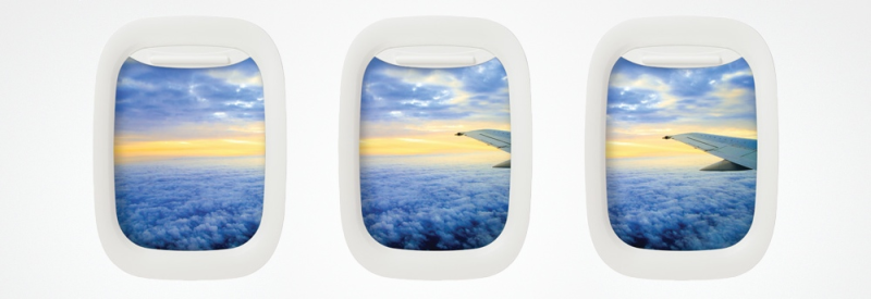 Иллюминатор самолета вектор