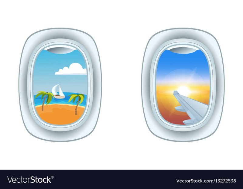 Иллюминатор самолета