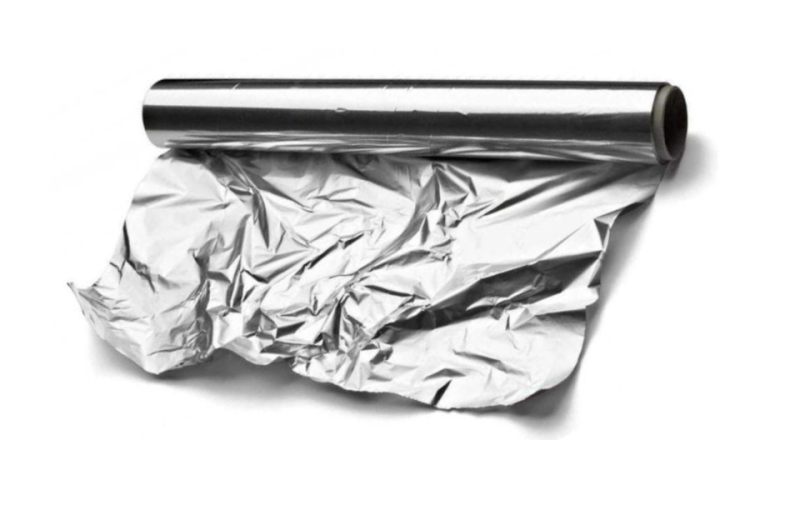 Фольга на прозрачном фоне