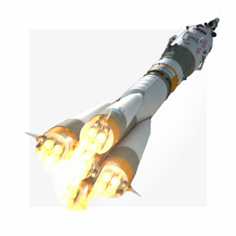 Ракета без фона