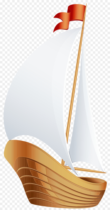 Кораблик с парусом