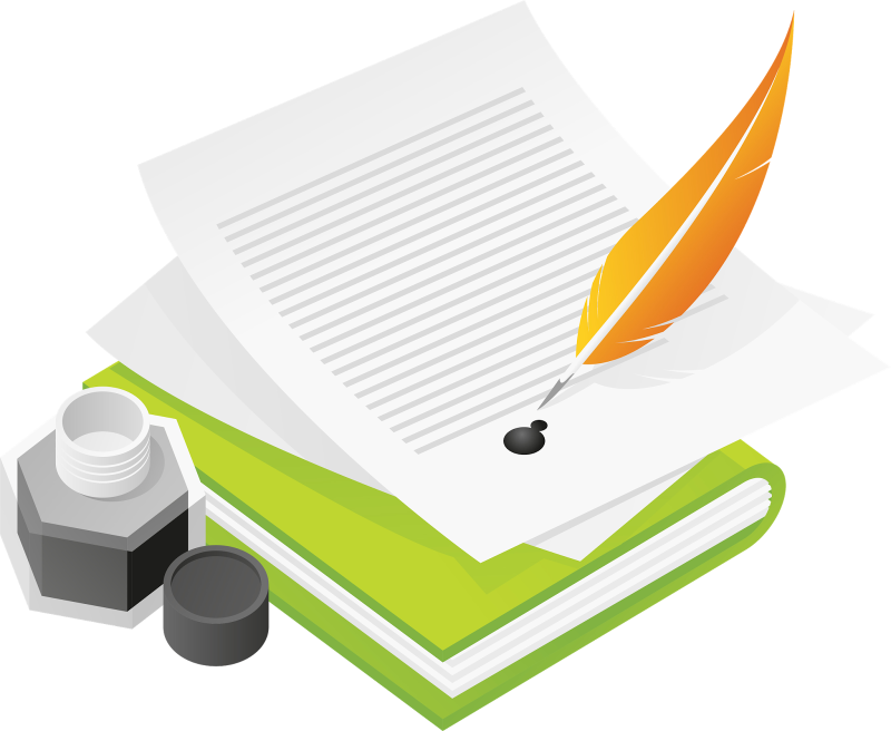 Перо и тетрадь