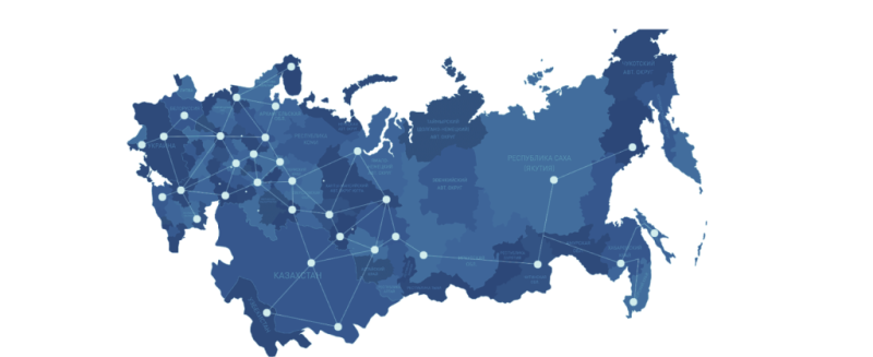 География поставок продукции