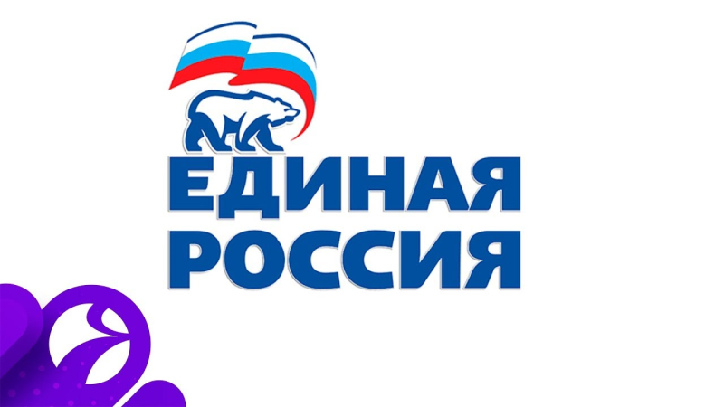 Единая Россия фон