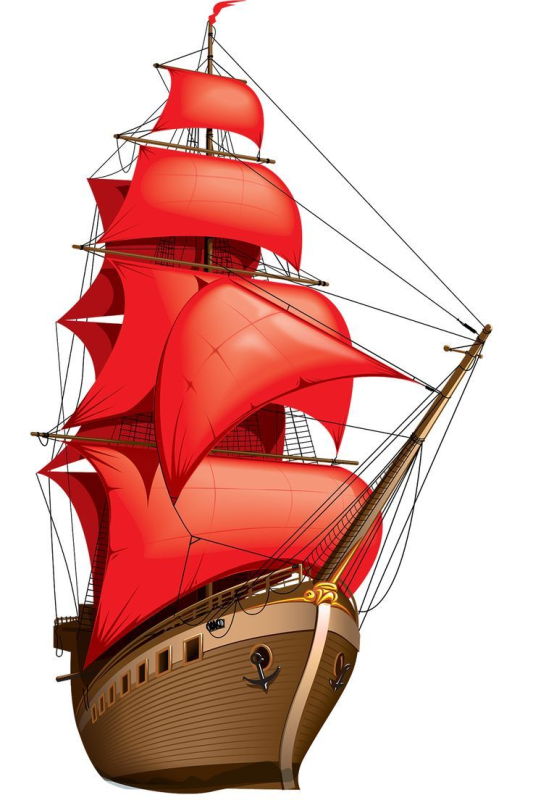Каравелла корабль Алые паруса