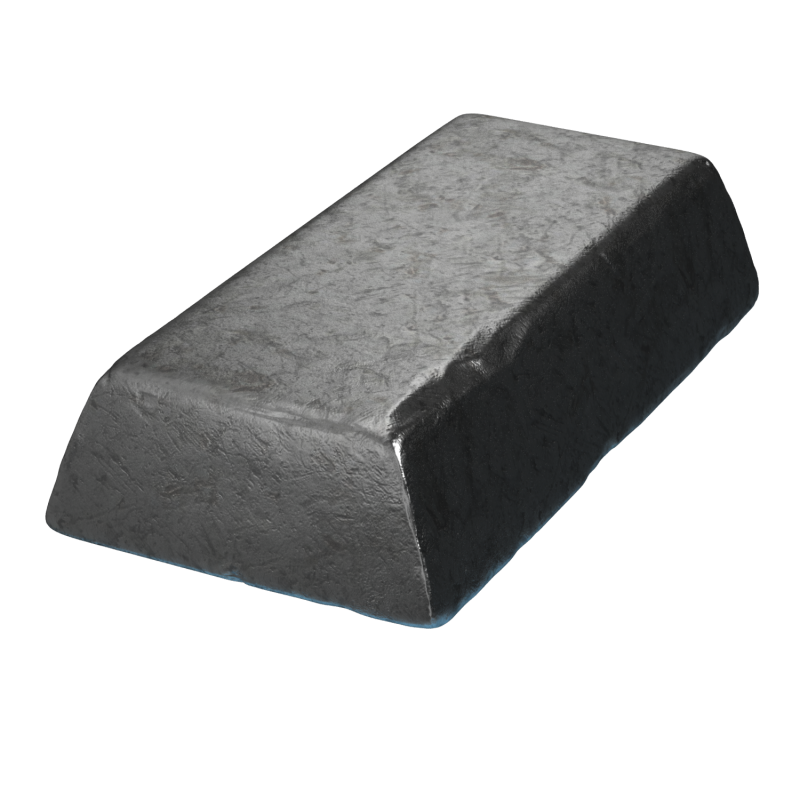 Слиток чугуна