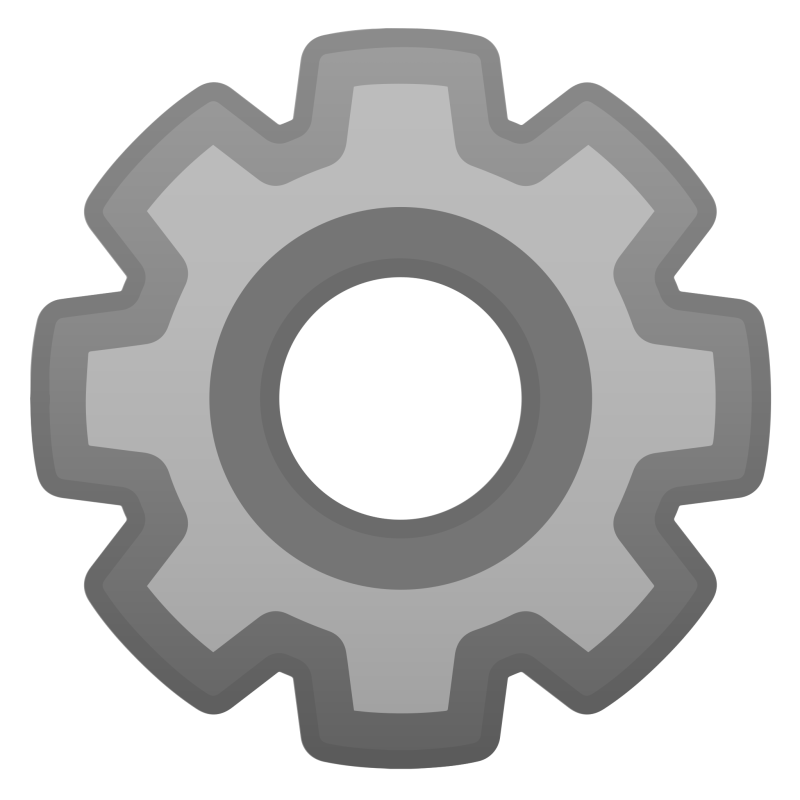 Эмодзи шестеренка