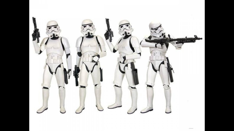 Клон Звездные войны белый