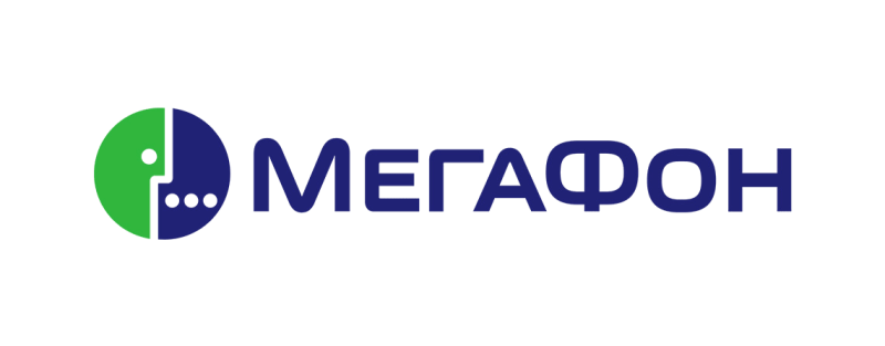 Первый логотип МЕГАФОН