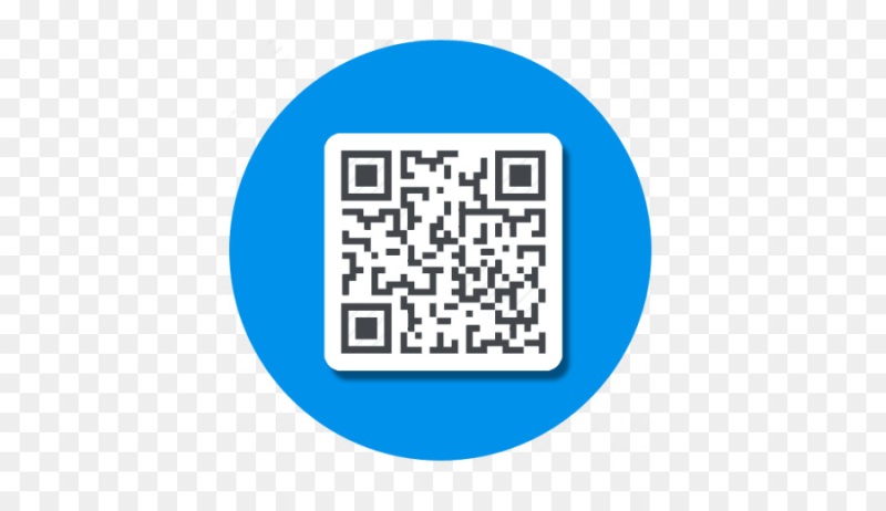 QR код в круге