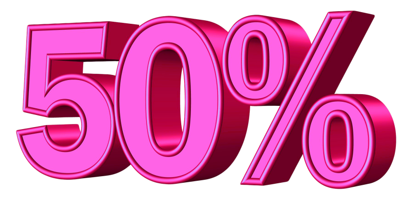 Цифра 60 на прозрачном фоне