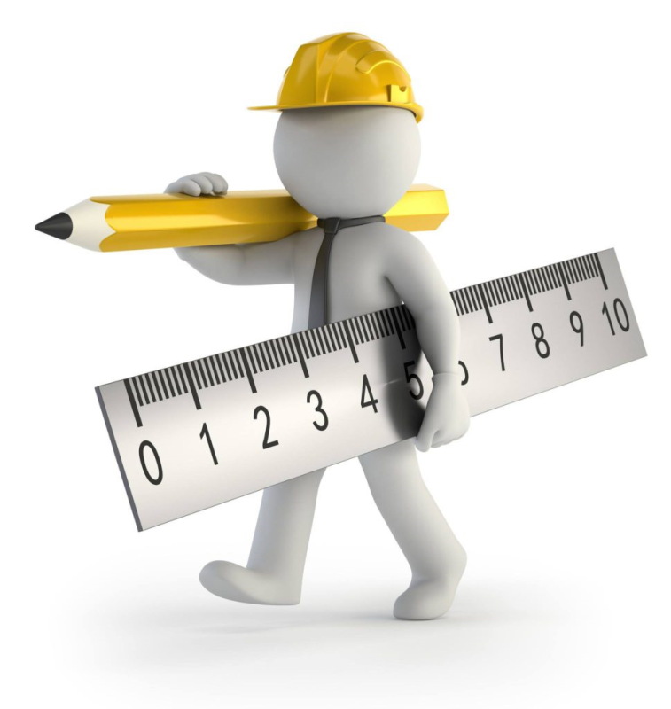 Человечек с линейкой