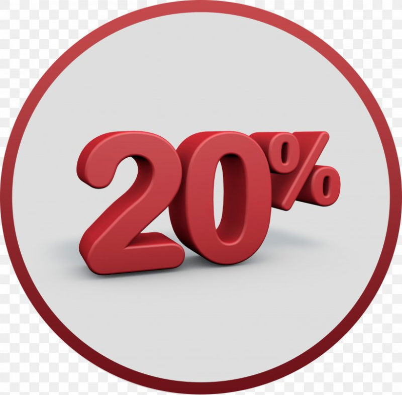 Акция 20%