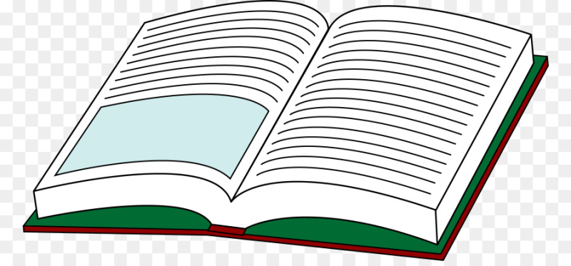 Рисунок раскрытой книги для детей