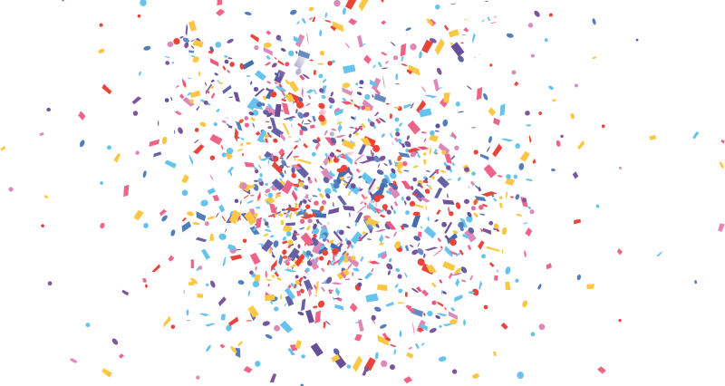 Взрыв конфетти