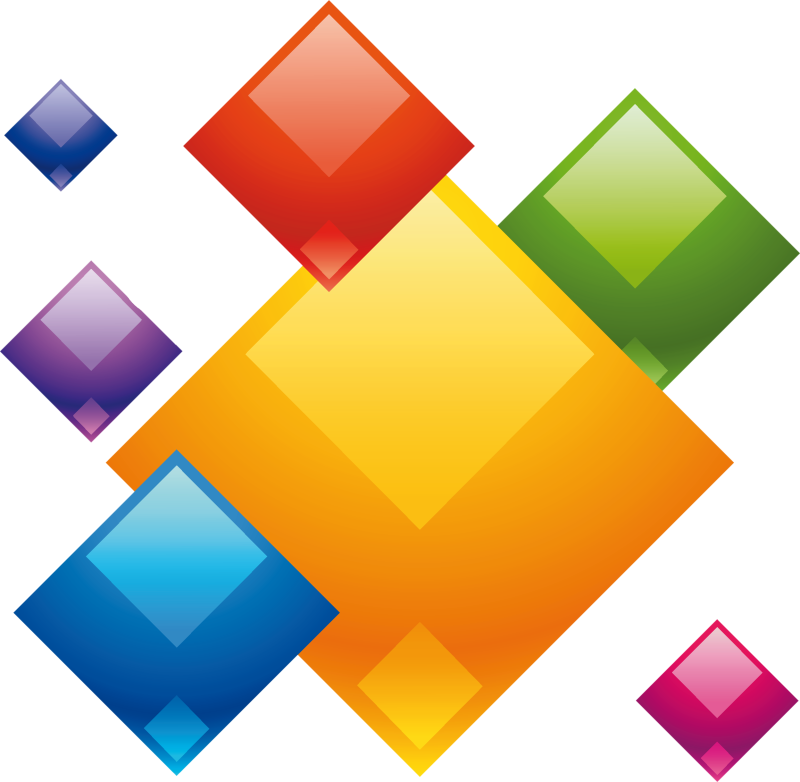 Разноцветные фигуры