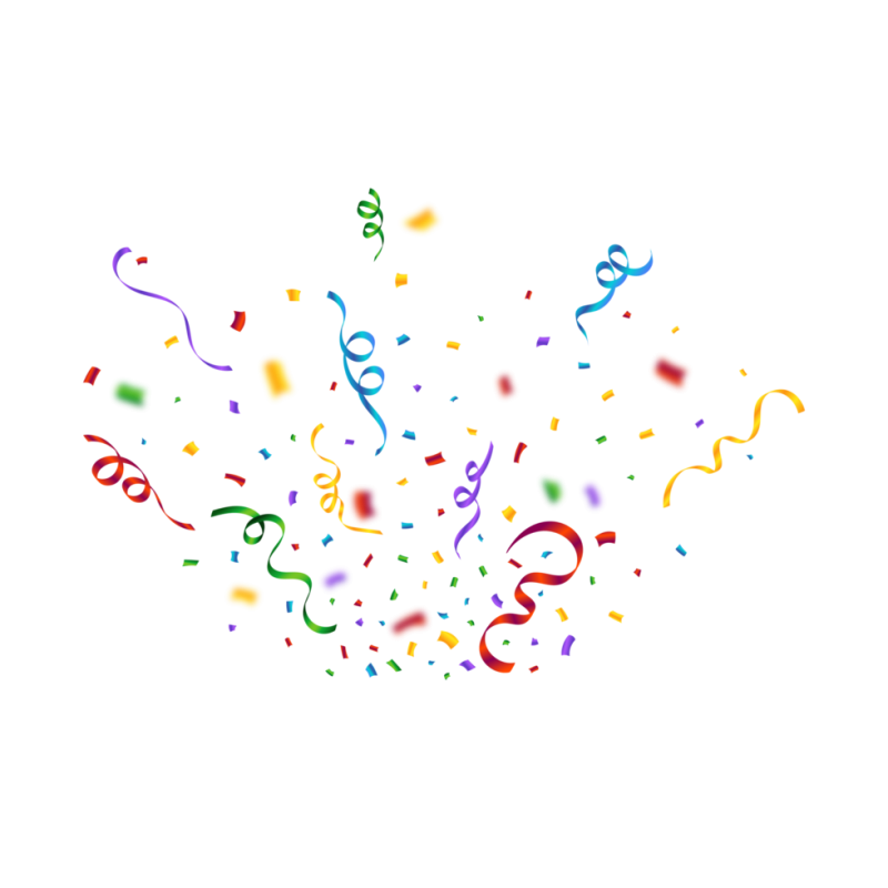 Взрыв конфетти