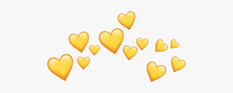 Сердечки (оранжевые)