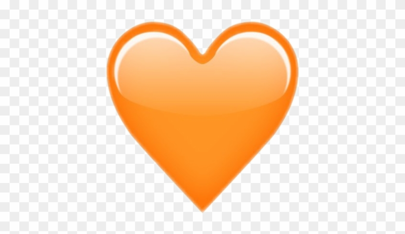 Сердечки (оранжевые)