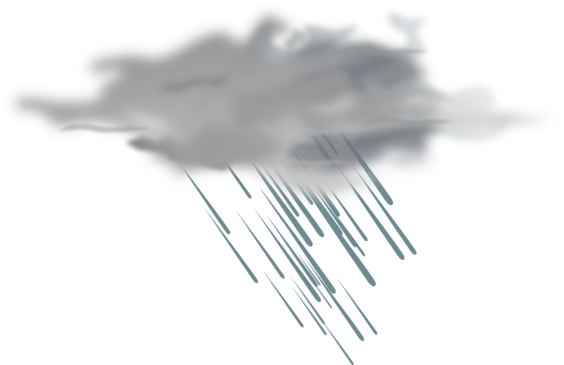 Осадки на белом фоне