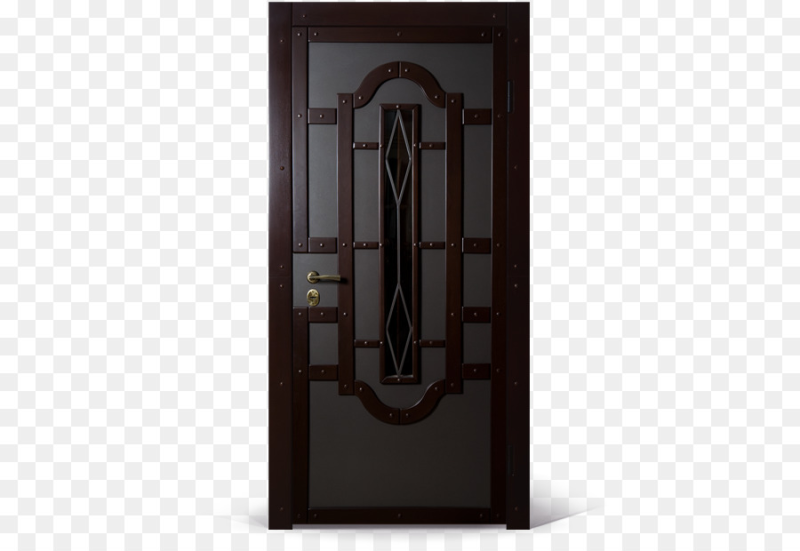 Дверь на прозрачном фоне