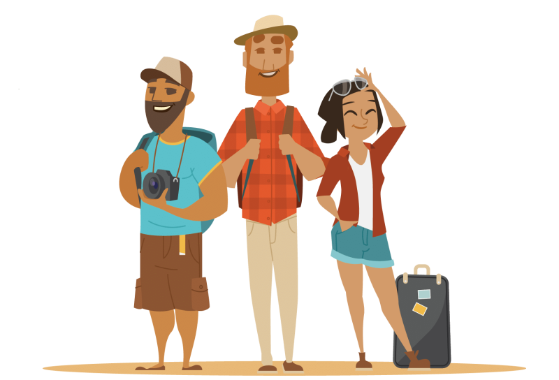 Туризм иллюстрация