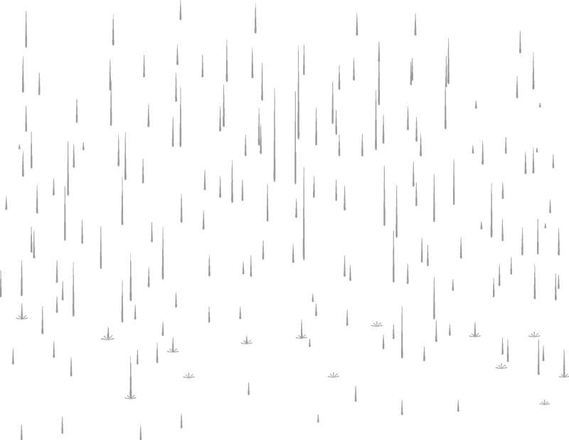 Дождь на белом фоне