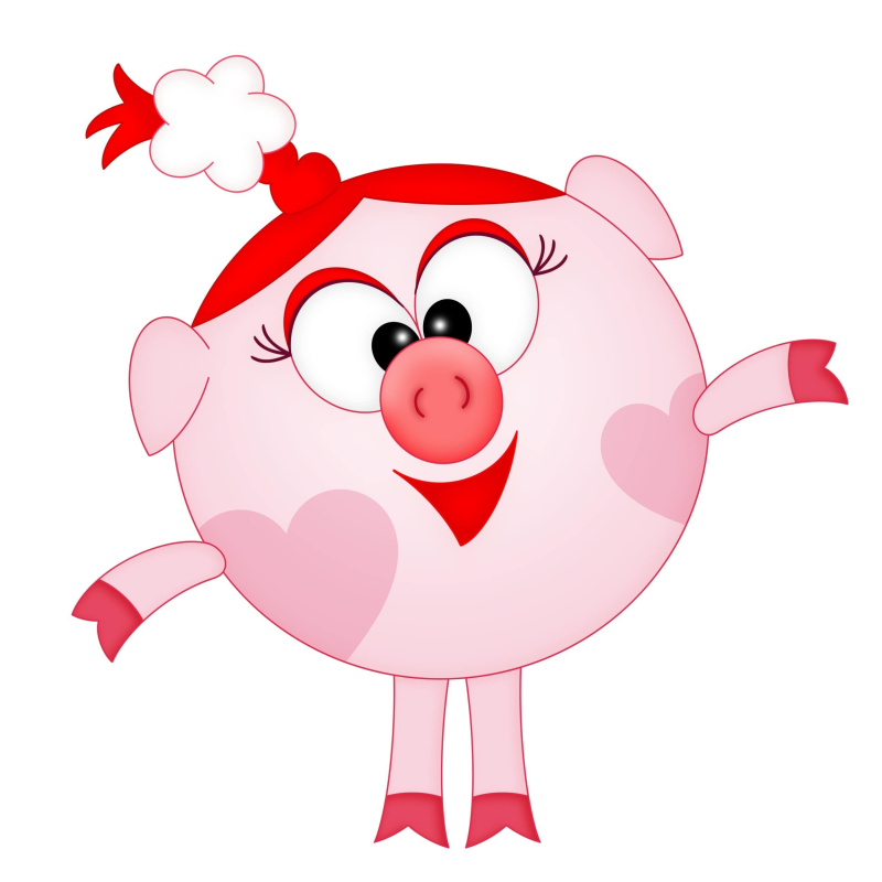 Герои мультфильма Смешарики Нюша