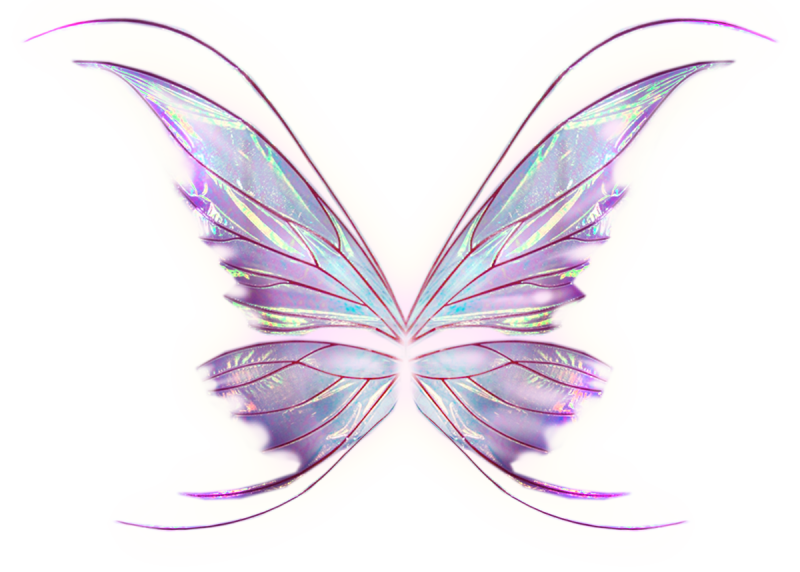 Крылья феи прозрачные