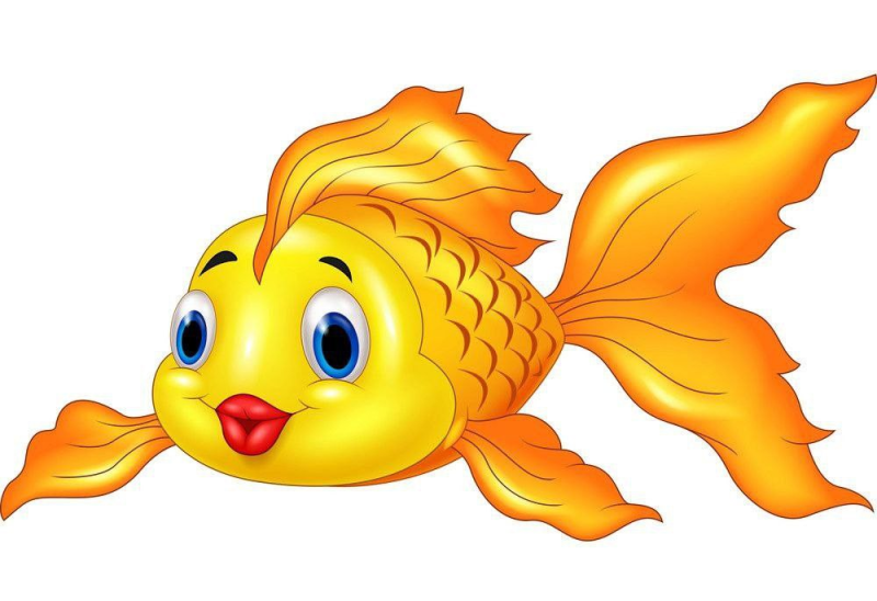 Золотая рыбка для дошкольников