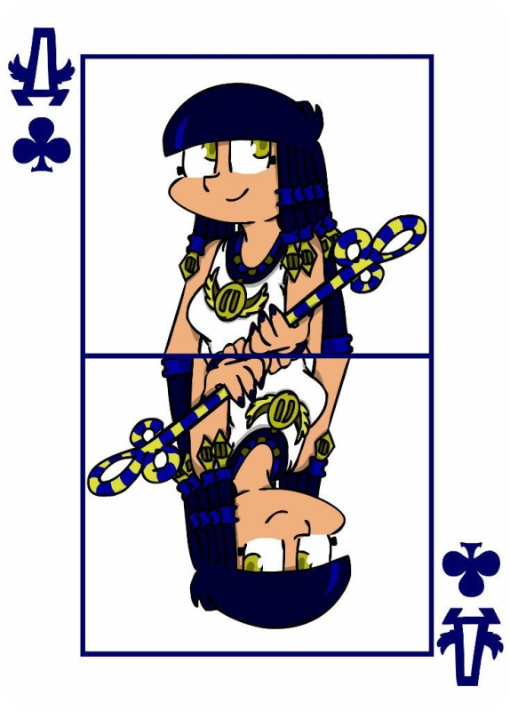 Клео Трефовая дама 13 карт